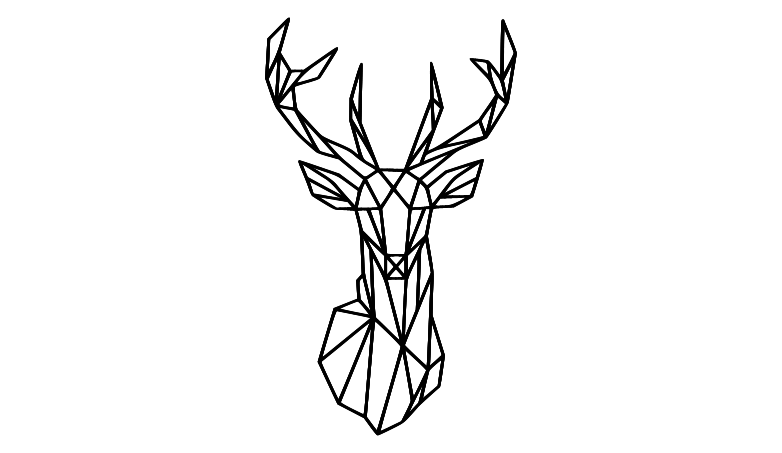 Cerf Origami