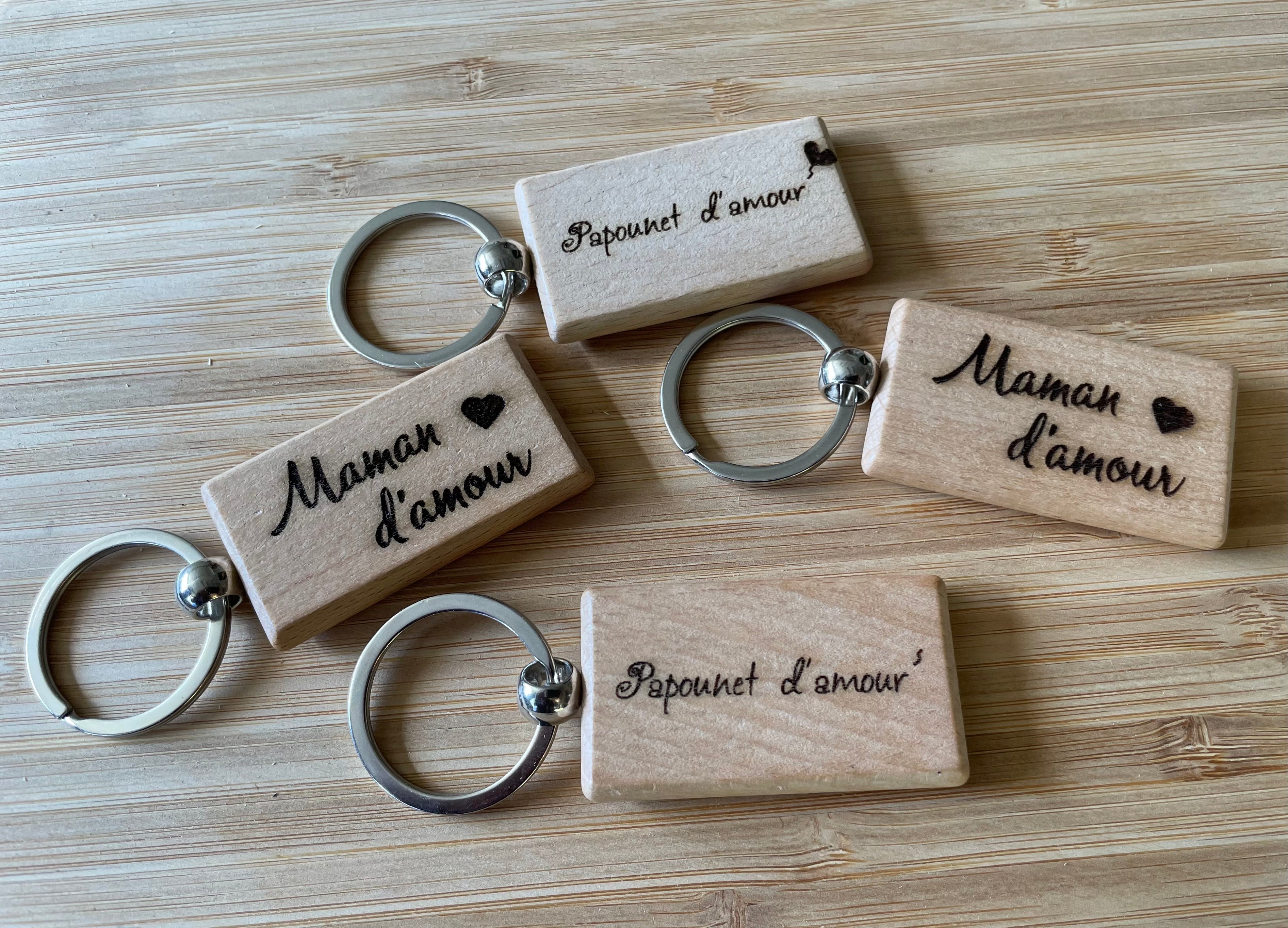 Porte Cl En Bois Personnalisable Graveur Laser porte-cl-en-bois-personnalisable-graveur-laser