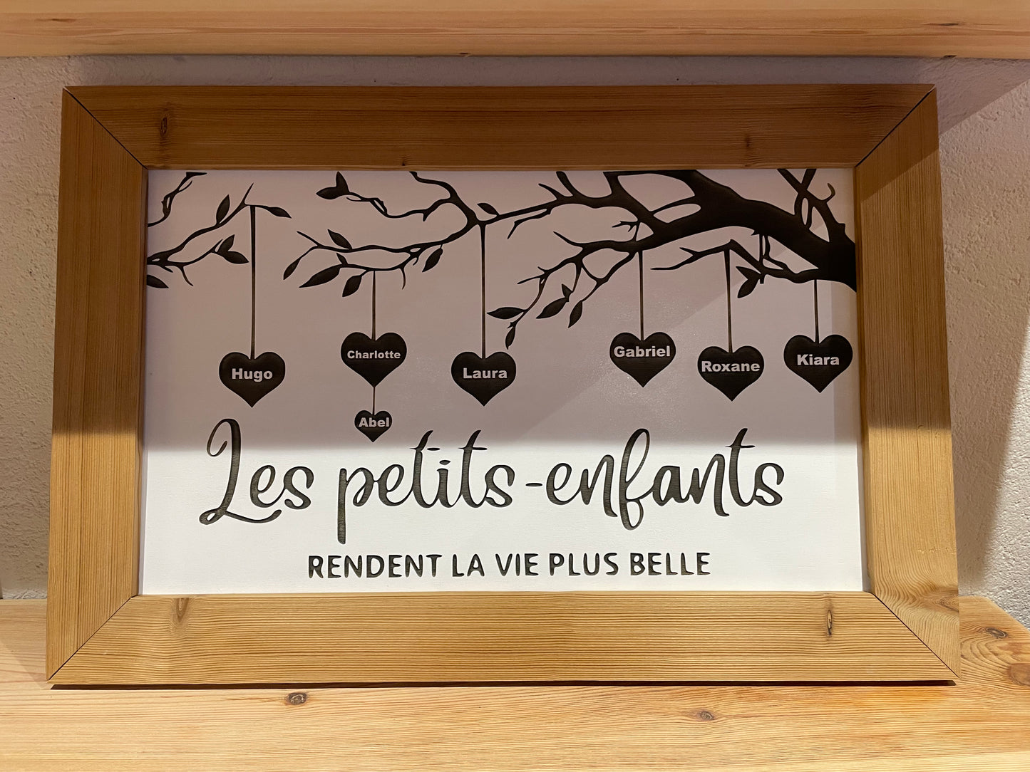 Cadre les petits enfants rendent la vie plus belle