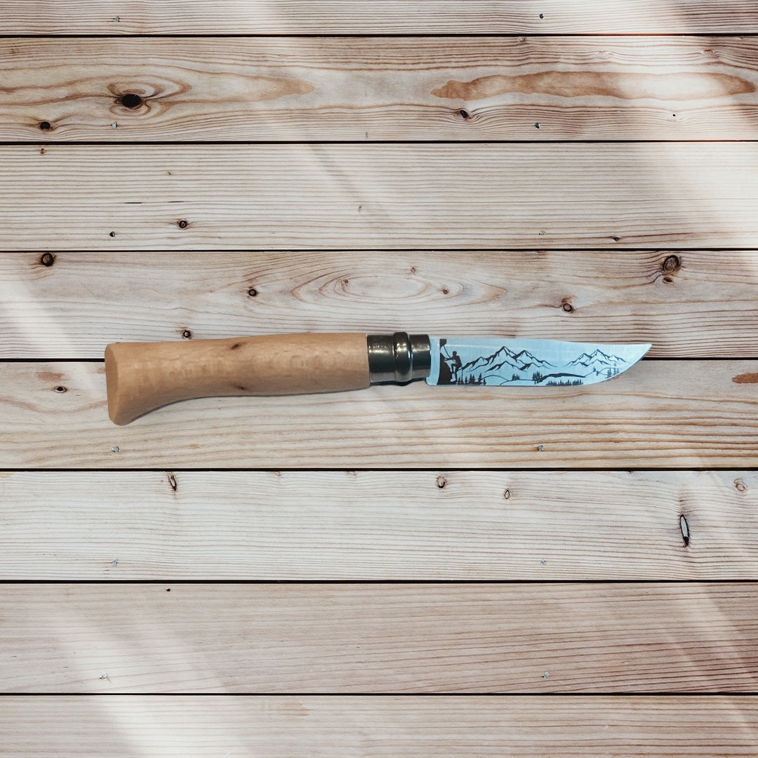 Opinel série limitée lame Escalade