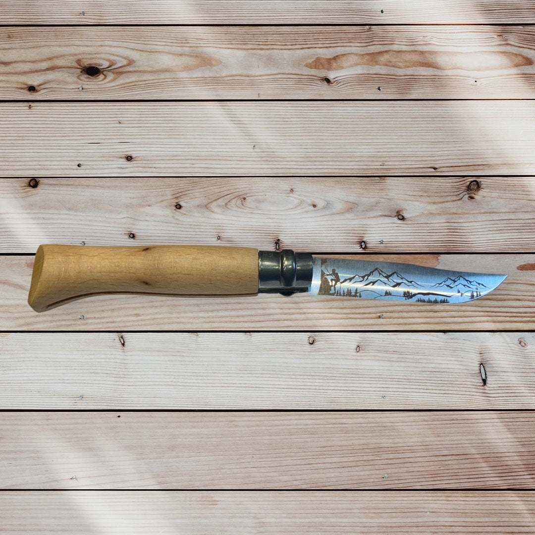 Opinel série limitée lame Escalade