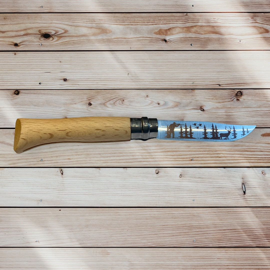 Opinel série limitée lame Chasse