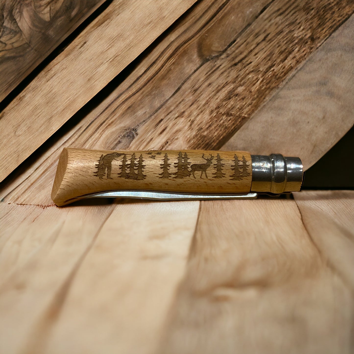 Opinel série limitée manche Chasse