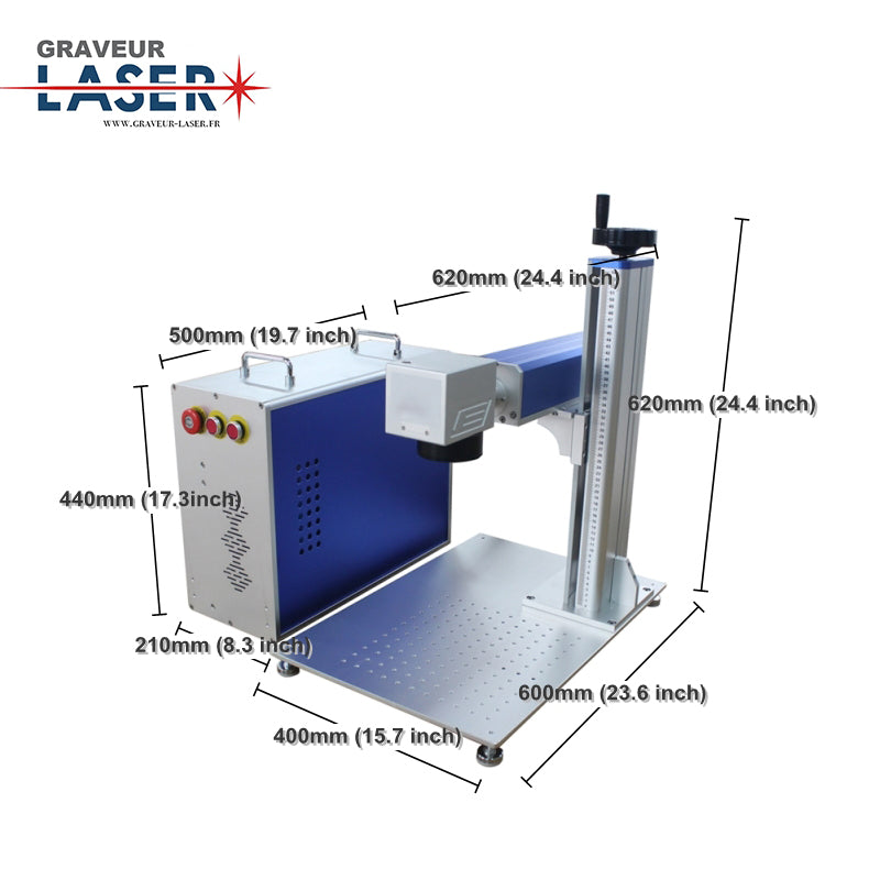 Graveur laser Métal 30W