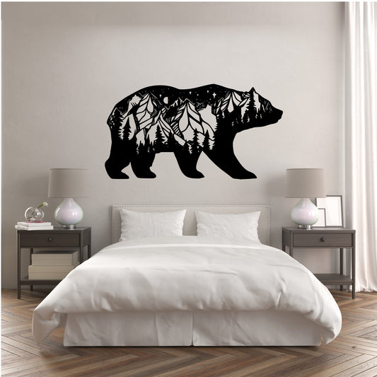 Ours décors montagne