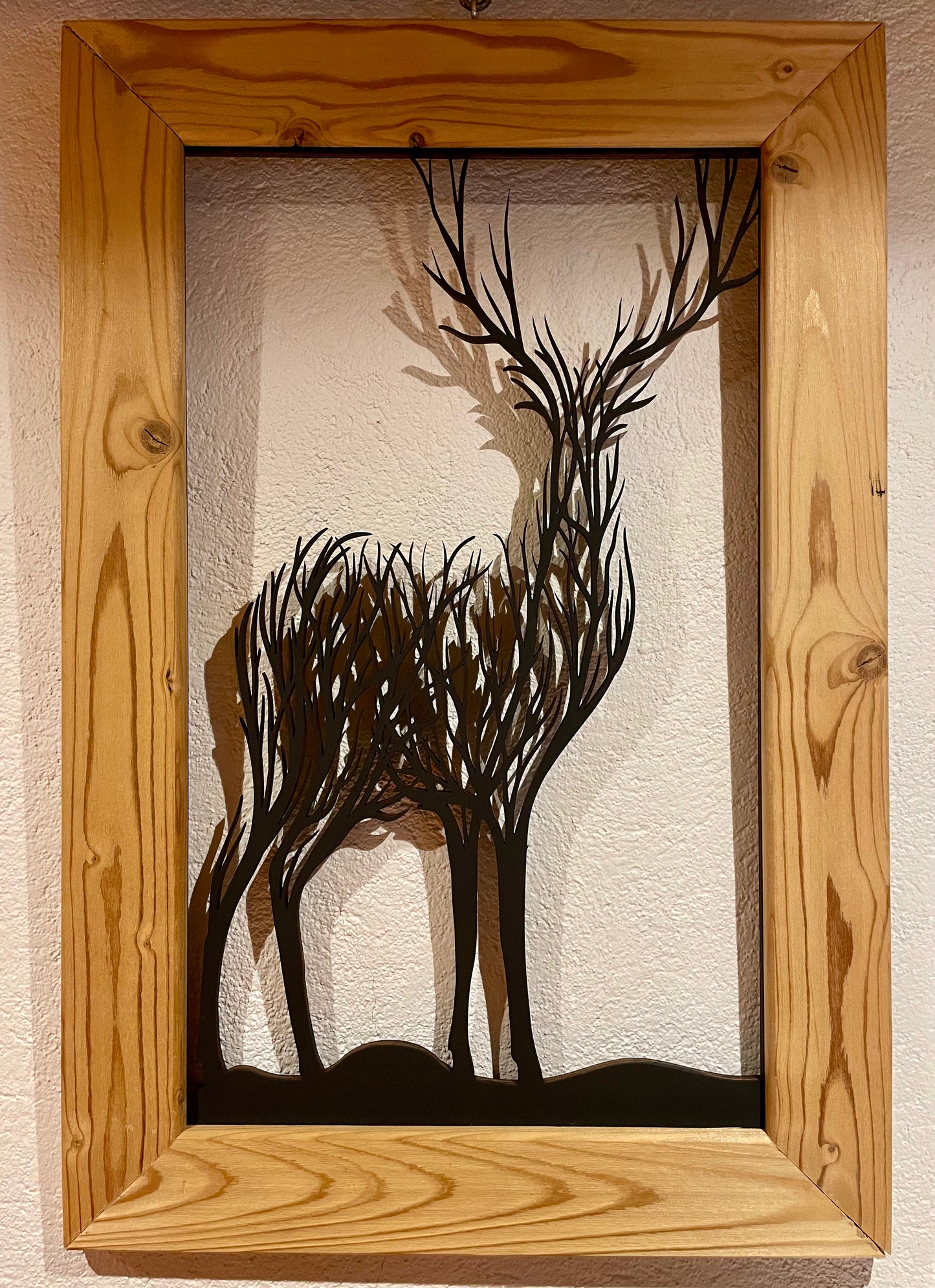 Cerf dans cadre