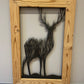 Cerf dans cadre