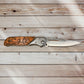 Couteau cran d'arrêt bois personnalisé