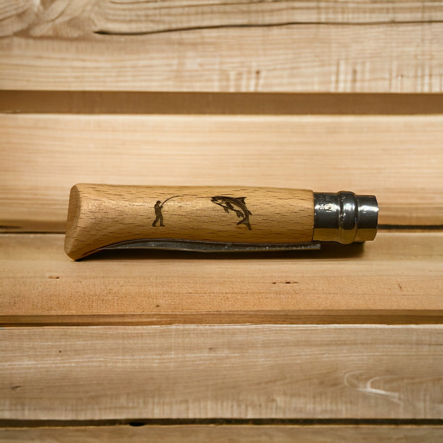 Opinel série limitée manche  Pêche