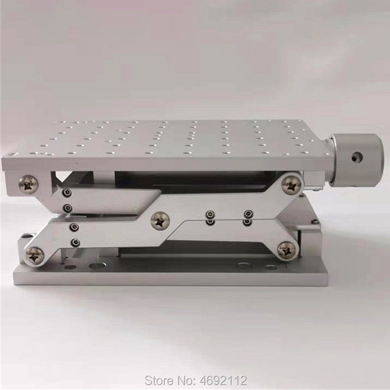 Laser Marking Engraving Machine Z-Axis Positioning Moving Work Table Workbench Worktable Stroke 60MM/120MM